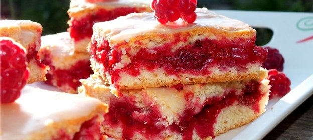 Печенье с малиной