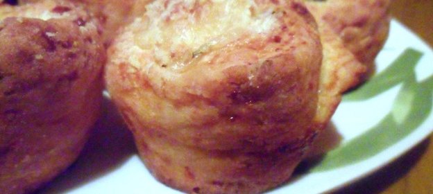 Булочки с сыром и базиликом и чесноком