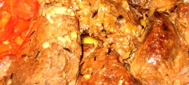 Мясо дикой козы в пряном маринаде