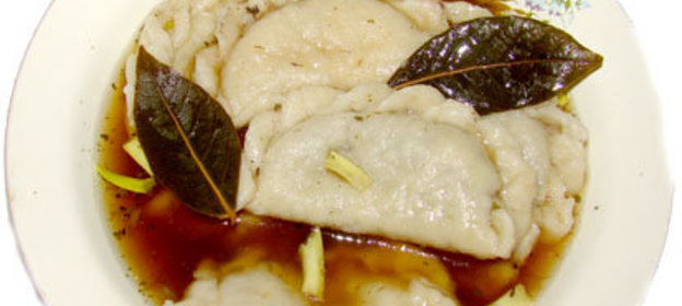 Настоящие грибные пельмени