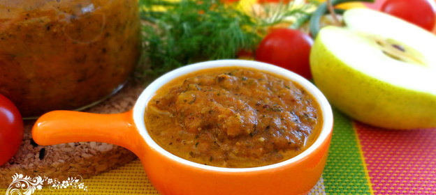 Чатни томатное сладко-соленое