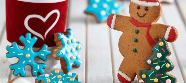 Новогоднее печенье