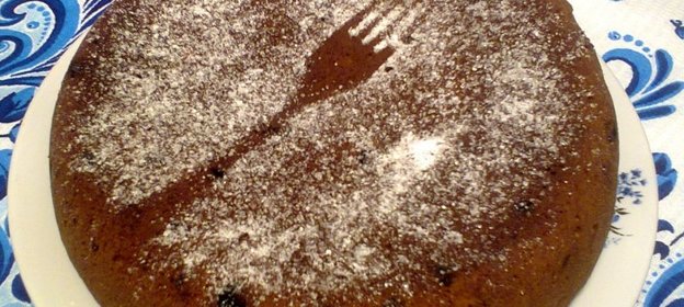 Кекс с изюмом в мультиварке - скороварке