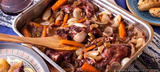 Стифадо из кролика