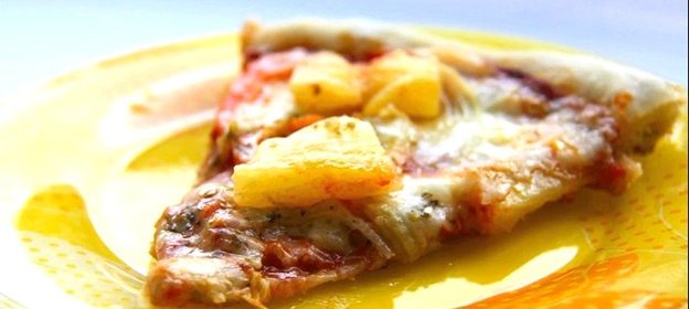 Пицца экзотическая по-гавайски