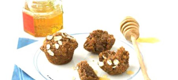 Маффины с яблочным соусом