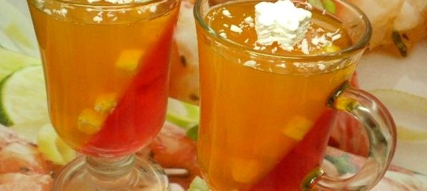 Желейно-зефирный десерт