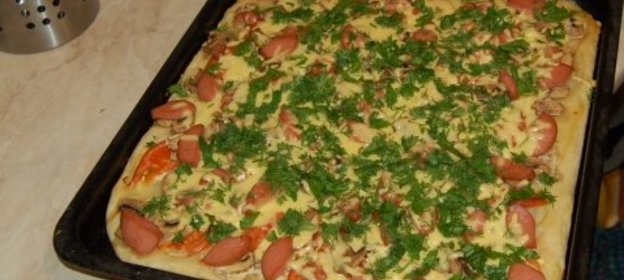 Домашняя пицца SaFoNiM