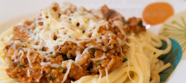 Спагетти под соусом А-ля болоньезе