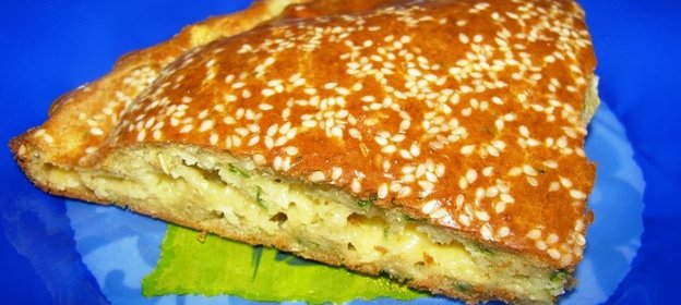 Сырный кекс с петрушкой, кунжутом и розмарином