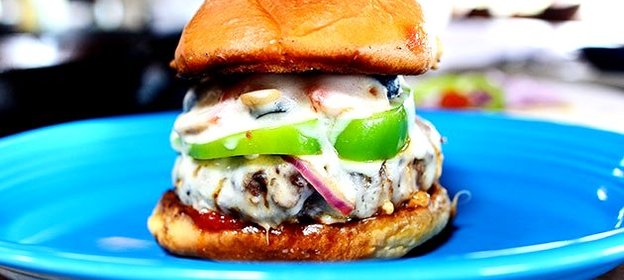 Пицца-бургер