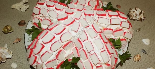 Салат Морская звезда