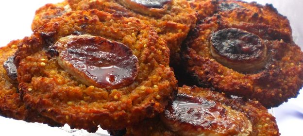 Тыквенное печенье с бананом и медом