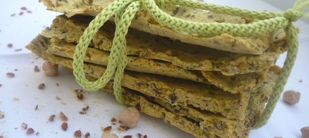 Хрустящие хлебцы из нута