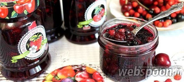 Желе-ассорти ягодное на зиму