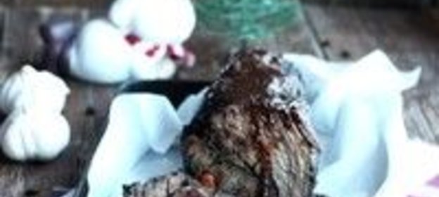 Говядина в кофейном маринаде