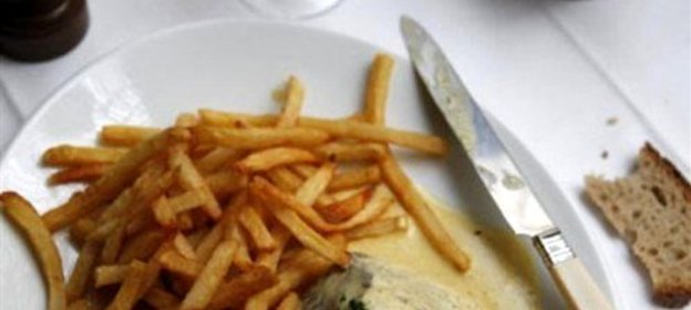 Стейк с горчичным соусом и сливочным картофелем