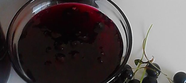 Черносмородиновое желе