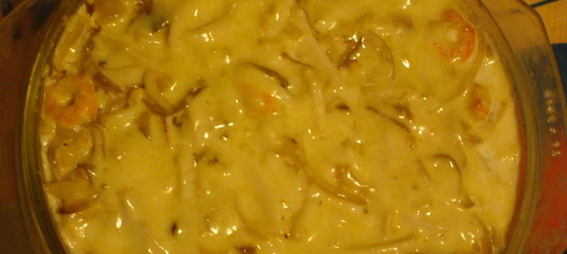 Запеканка Морской коктейль