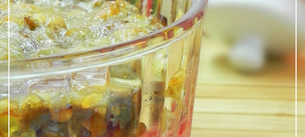 Свекольно-грибная запеканка