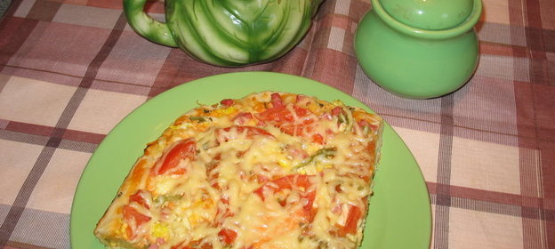 Пирог-пиццаЗащитникам Родины