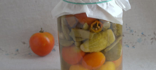 Пикули в остром маринаде (на зиму)