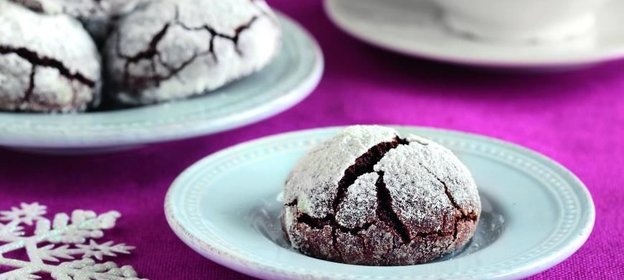 Заснеженное печенье