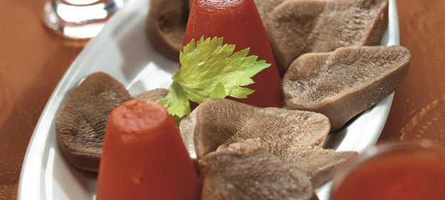 Вареный язык с желе кровавая мэри