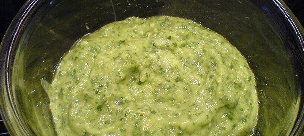 Соус зелёный с авокадо