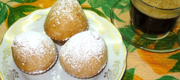 Лимонные маффины