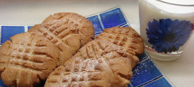 Нежное печенье с арахисовым маслом