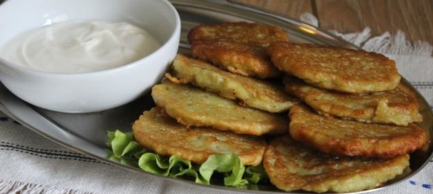 Картофельные оладьи