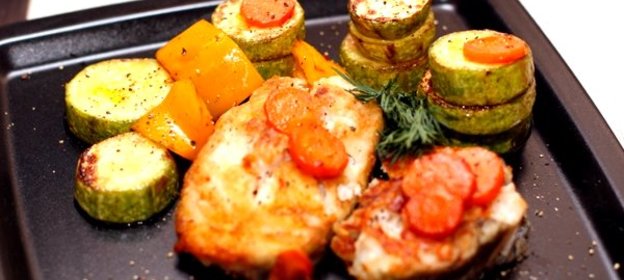 Стейки трески жареные