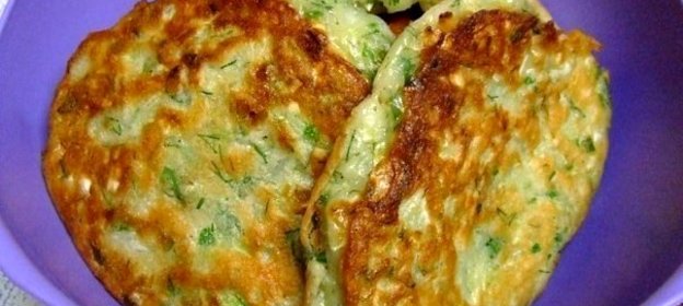 Капустные оладьи на кефире