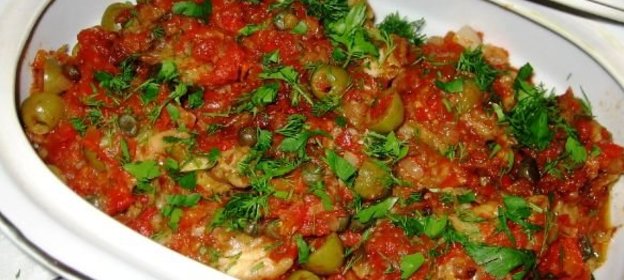 Судак в остром соусе-маринаде