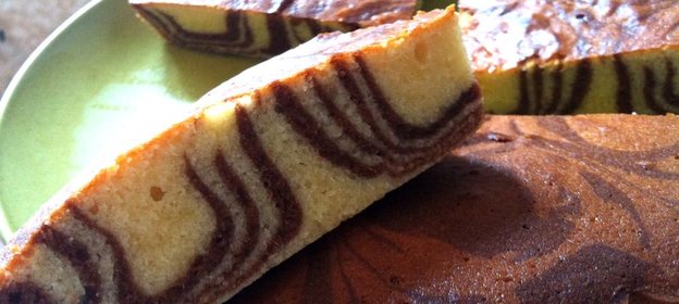 Двухцветный кекс