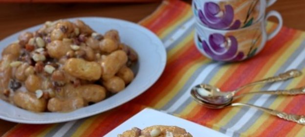 Десерт с кукурузными палочками