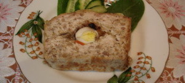 Куриная запеканка С сюрпиризом! (вариант)