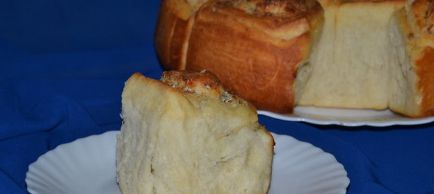 Картофельные булочки с творогом и сыром