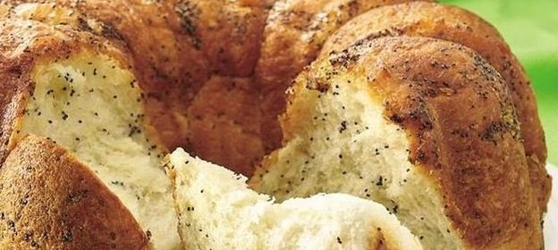 Сдобный лимонно-маковый кекс