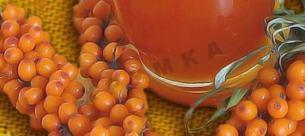 Морс из облепихи