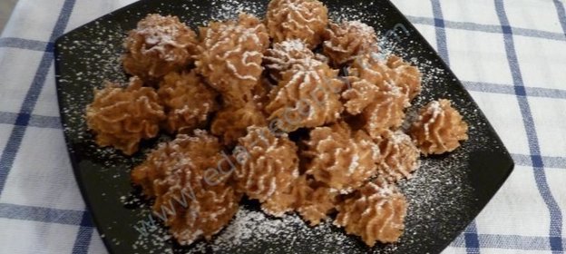 Вкусное печенье Творожно-яблочное