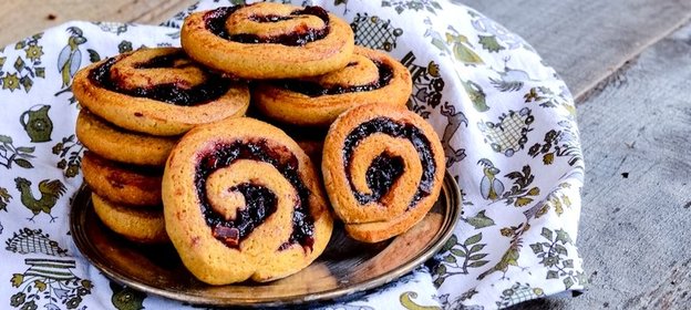 Печенье с клюквой