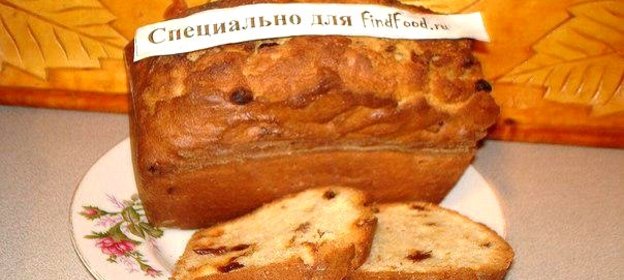 Творожный кекс с изюмом