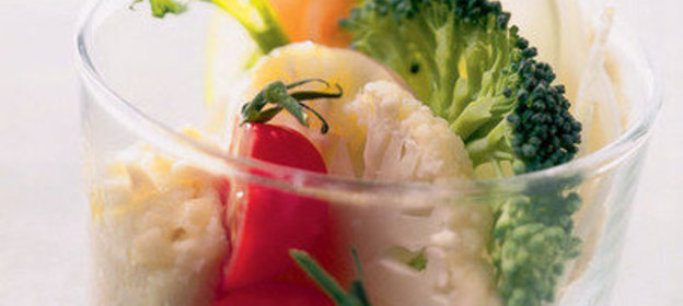 Овощи с миндалем