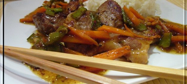 Свинина в имбирном маринаде