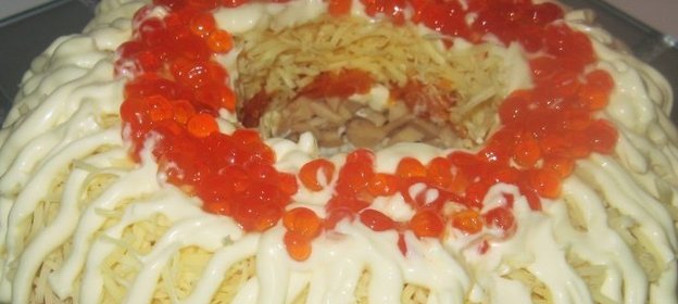 Салат Морская пена