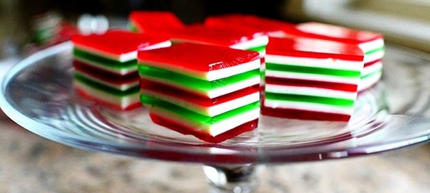 Разноцветное желе