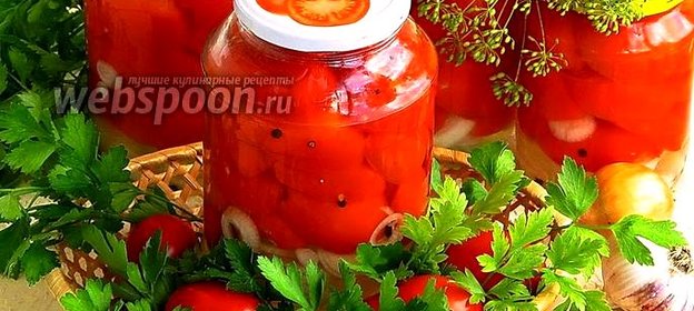 Помидоры в желе на зиму