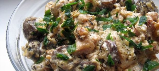 Клубничный торт из хлеба